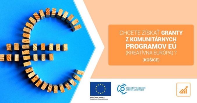 Kreatívna Európa: Granty z komunitárnych programov EÚ (Košice)