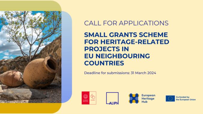 Výzva European Heritage Hub