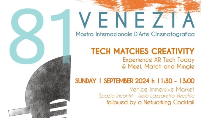 TECH MATCHES CREATIVITY na Immersive Market MFF v Benátkach