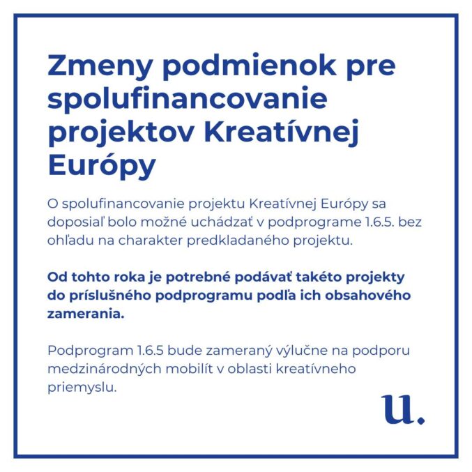 Kofinancovanie projektov z FPU